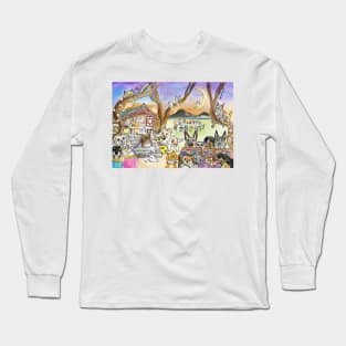 Korean Chuseok Autumn Festival Long Sleeve T-Shirt